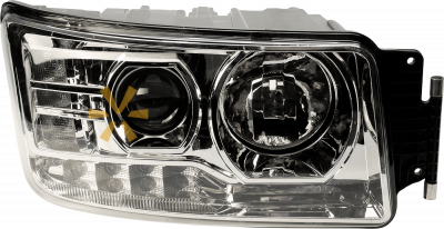 Блок-фара,КАМАЗ правая С ДХО LED 5490-3711010 VF