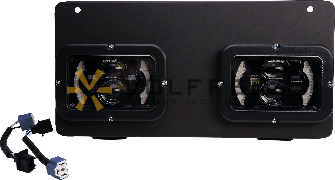 Комплект фар светодиодных FG308 LED VF прямоугольный
