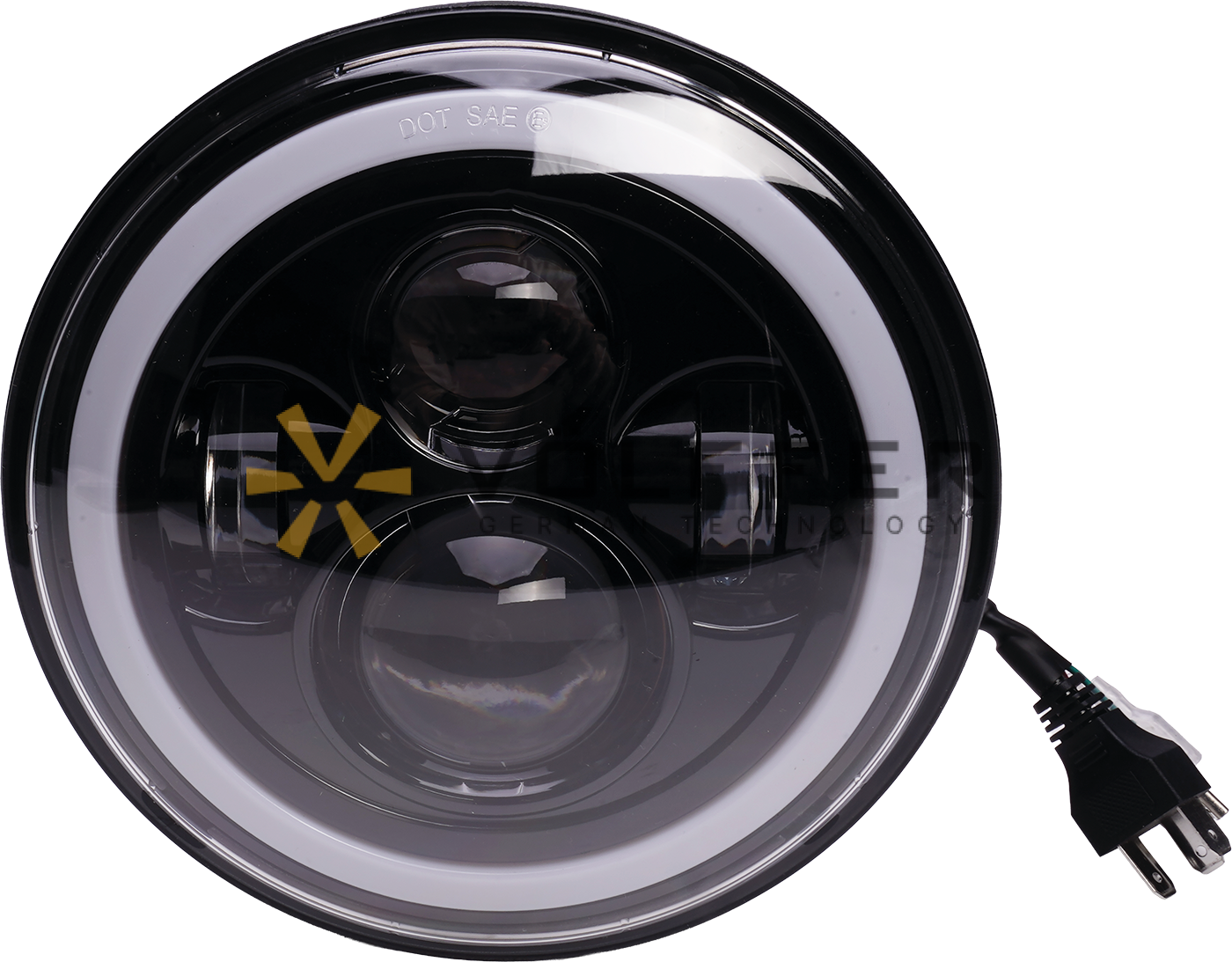 Фара светодиодная МТЗ, ГАЗ, УАЗ FG309 VF  LED круглая