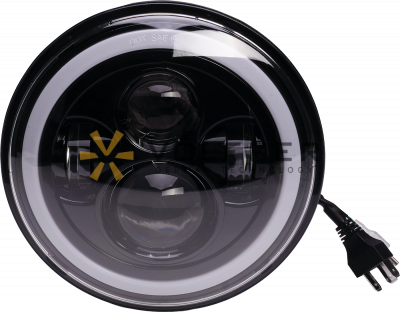 Фара светодиодная МТЗ, ГАЗ, УАЗ FG309 VF  LED круглая