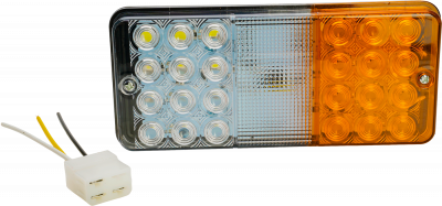 Фонарь передний, МТЗ, светодиодный, пластиковый корпус, 3703.3712 VF LED