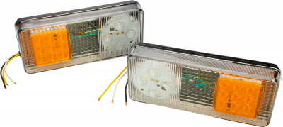 Фонарь передний, МТЗ, светодиодный, пластиковый корпус, 3703.3712 VF HOPM LED