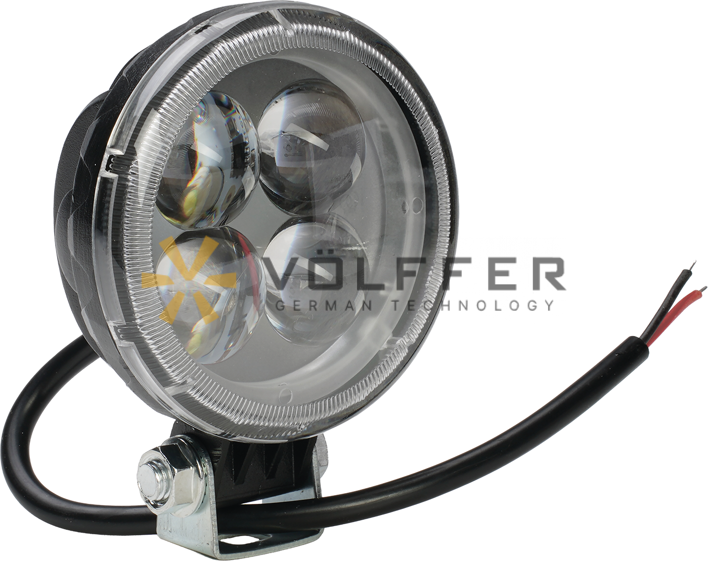 Фара светодиодная дополнительная , 12R-4LED-LENS VF