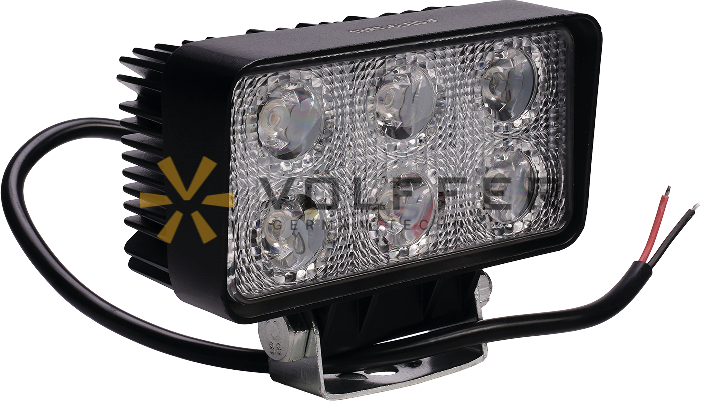 Фара светодиодная дополнительная, 18RT-6LED-F VF