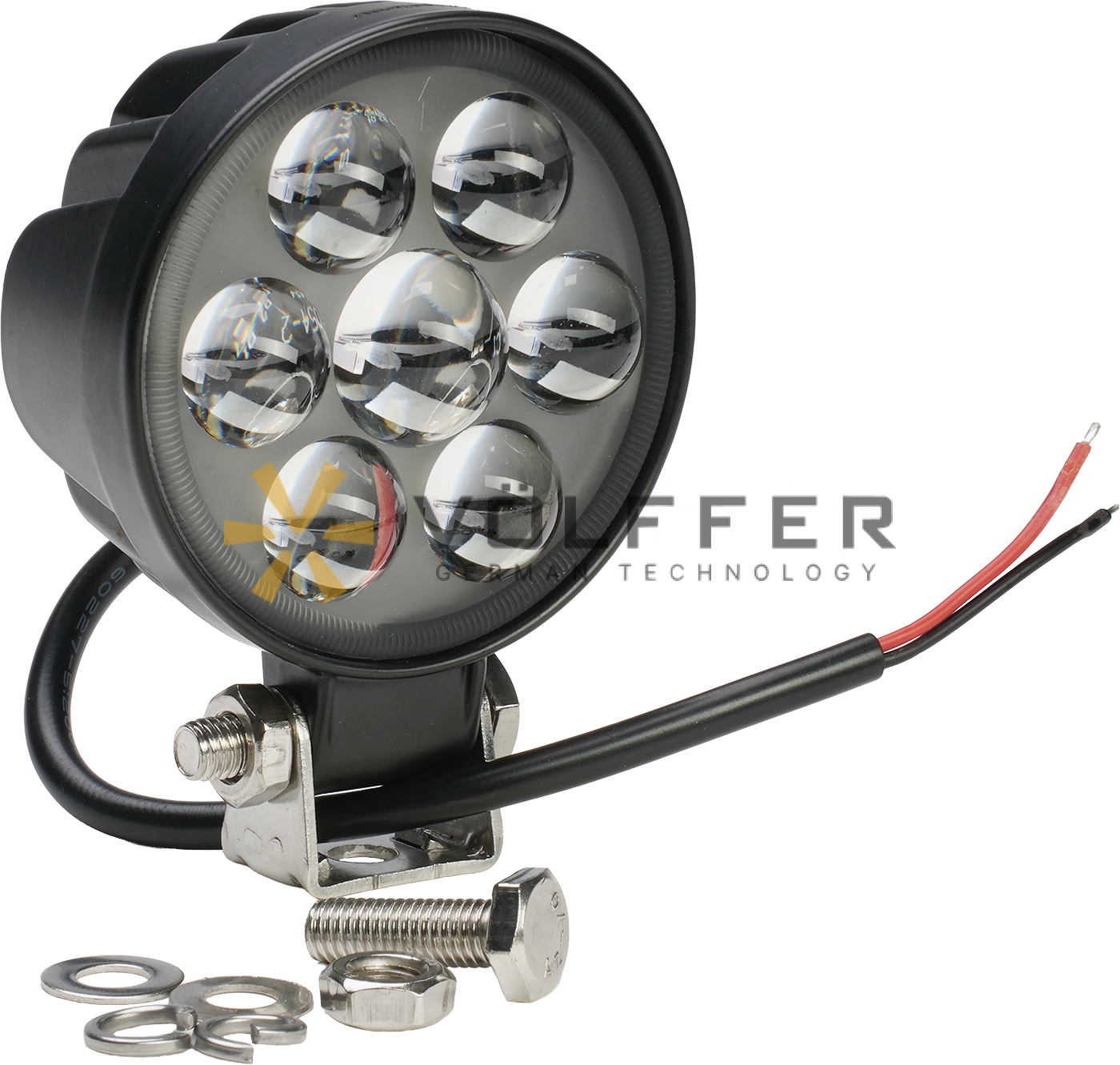 Фара светодиодная дополнительная,  21R-7LED-LENS VF