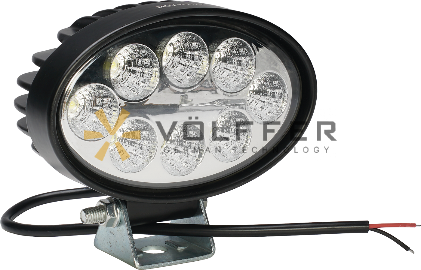 Фара светодиодная дополнительная , 24OV-8LED-F VF