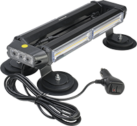 Маяк-стробоскоп 12/24 В, 30W-2COB-4S-M VF
