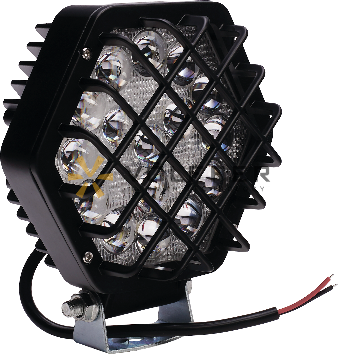 Фара светодиодная дополнительная , 48HEX-16LED-5DLENS VF