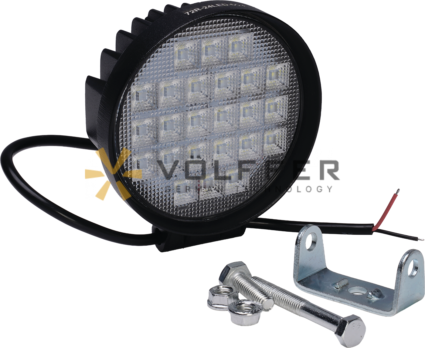 Фара светодиодная дополнительная , 72R-24LED-65-F VF